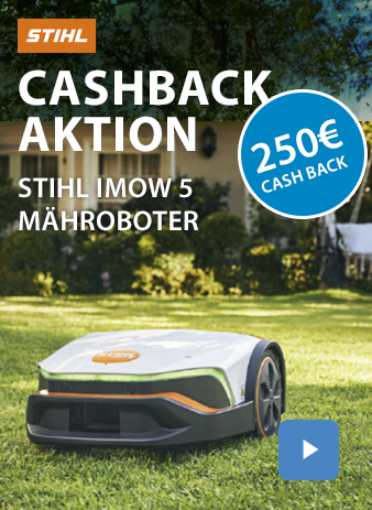 STIHL online kaufen und 250€ Cashback sichern
