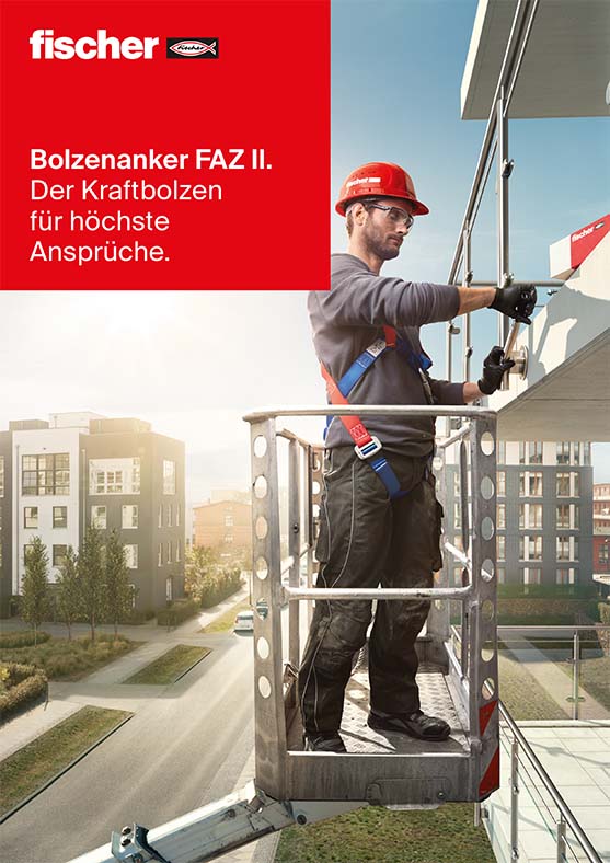 Fischer FAZ II Datenblatt Broschüre als pdf zum Download