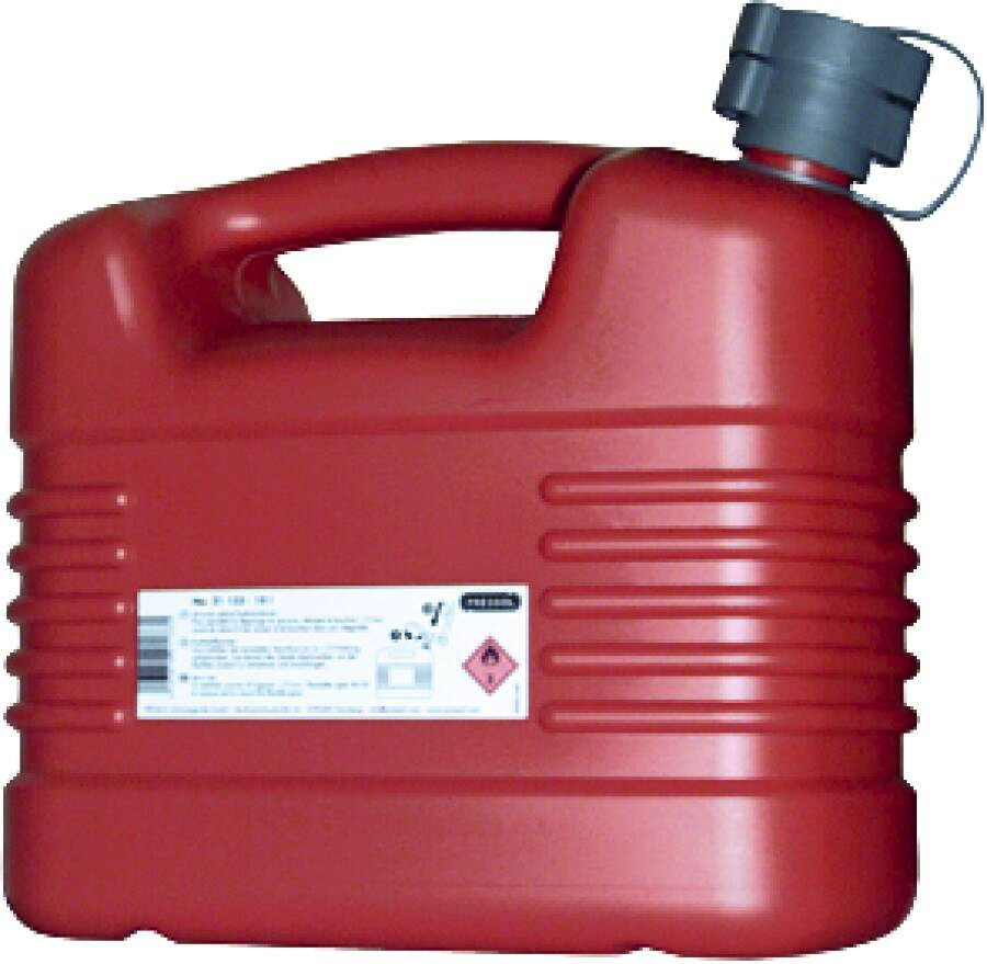 Benzinkanister Kunststoff 10 Liter rot - LHG Beschaffungsplattform