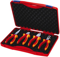 Werkzeug-Box &#34;RED&#34; Elektro Set 1 4-teilig