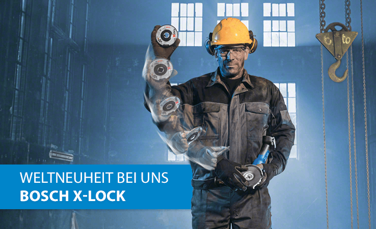 Bosch X-Lock Winkelschleifer Elektrowerkzeug